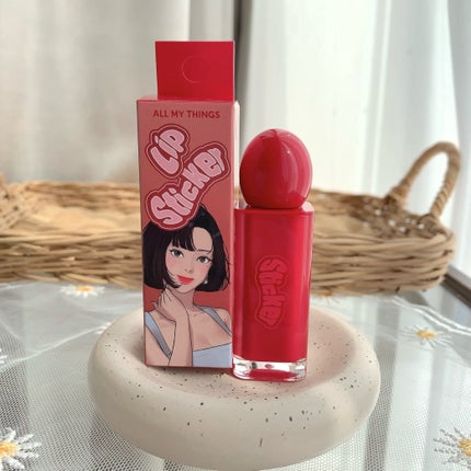 オールマイシングス リップスティッカーティント/all my things/リップティントを使ったクチコミ(5枚目)