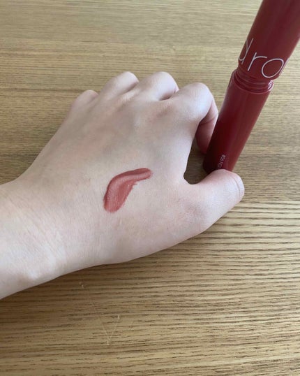 ジューシーラスティングティント/rom&nd/リップティントを使ったクチコミ(2枚目)