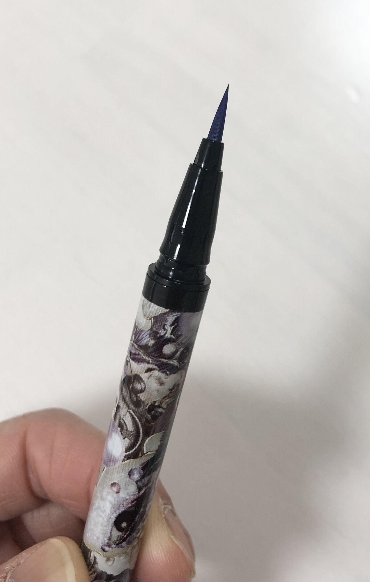 シアーペインティングライナー PU 透け感パープル/KATE/リキッドアイライナーを使ったクチコミ（3枚目）