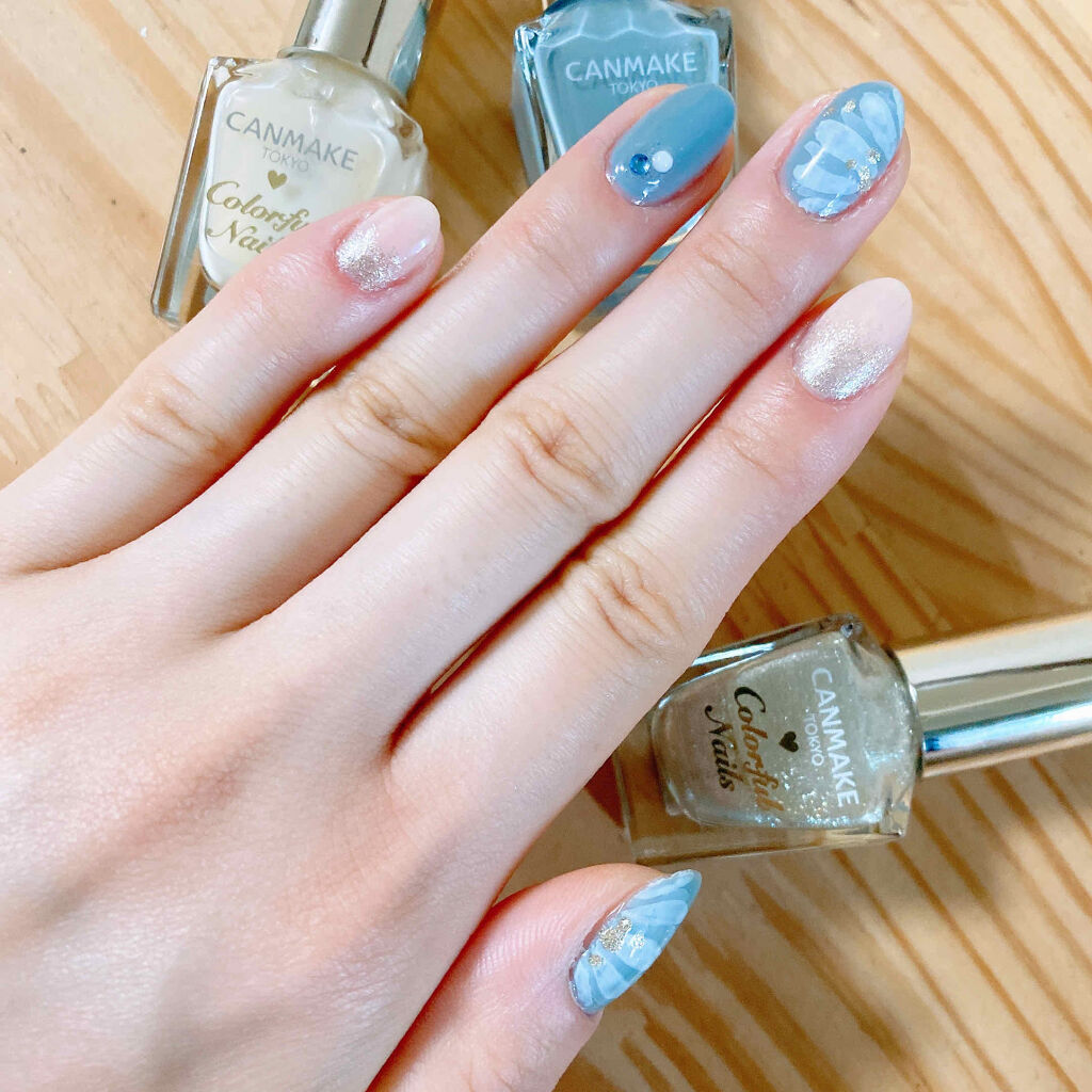 カラフルネイルズ/キャンメイク/マニキュアを使ったクチコミ（2枚目）