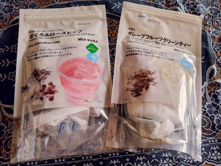 水出しオーガニックハーブティーザクロ&ローズヒップ/無印良品/ドリンクを使ったクチコミ(1枚目)