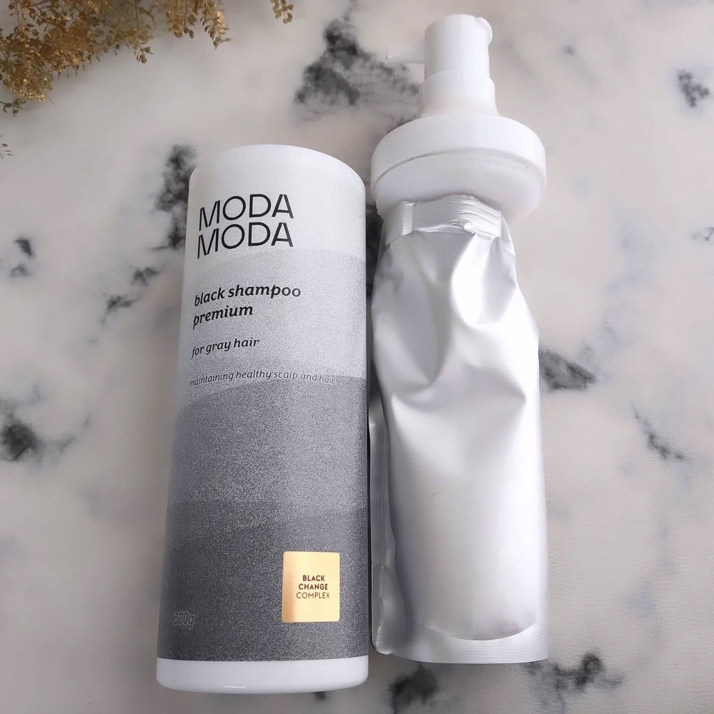 BLACK SHAMPOO PREMIUM/MODAMODA/カラーシャンプーを使ったクチコミ(4枚目)