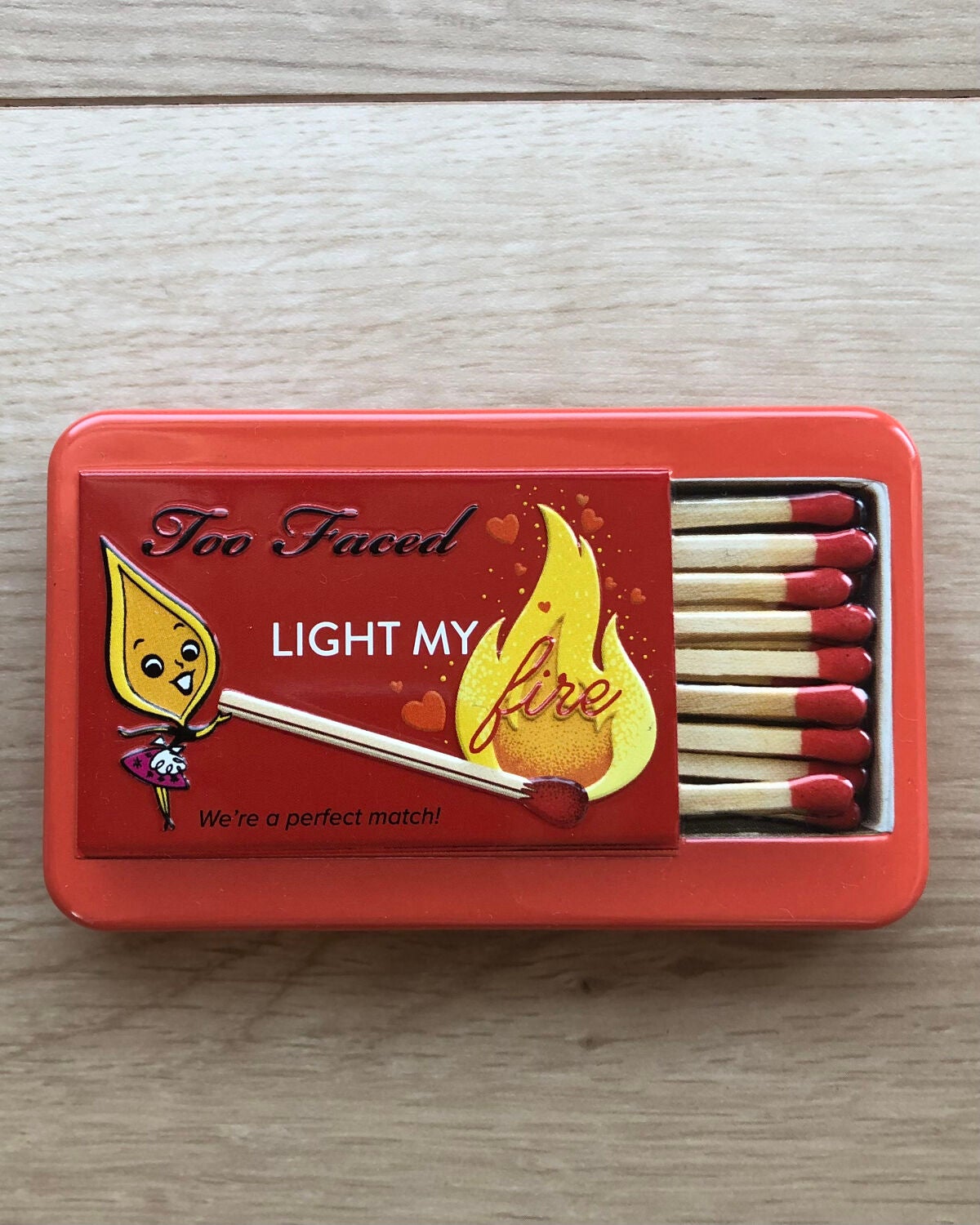 ライト マイ ファイヤー ミニ アイシャドウ パレット/Too Faced/アイシャドウパレットを使ったクチコミ(2枚目)