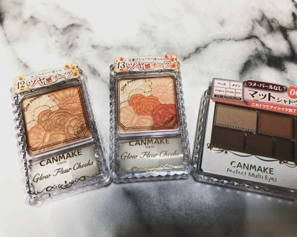 グロウフルールチークス/キャンメイク/パウダーチークを使ったクチコミ(1枚目)