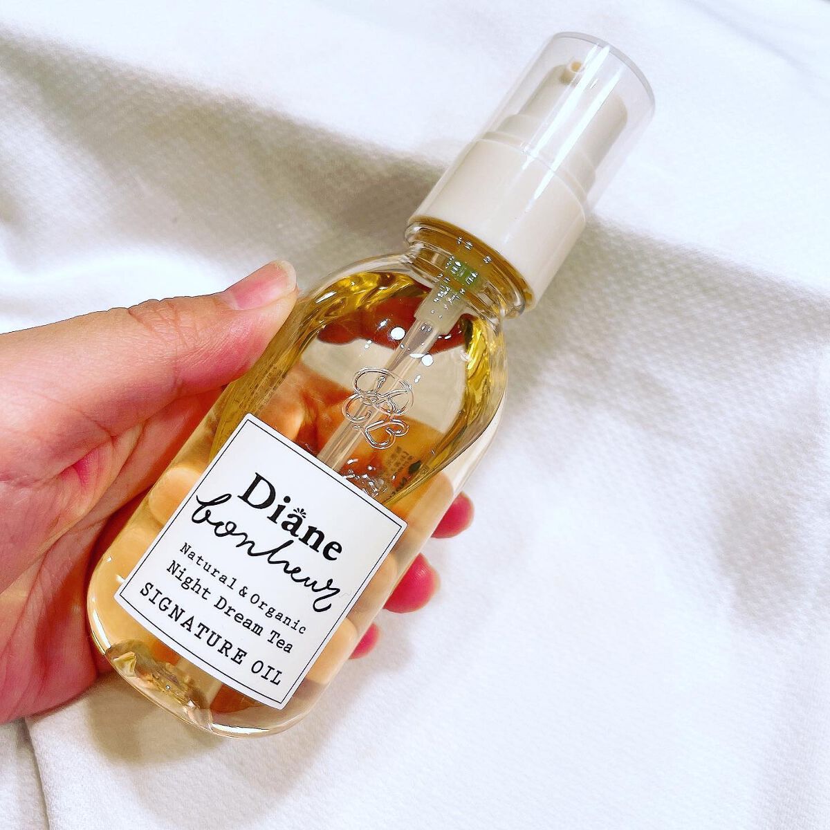 ダイアンボヌール シグネチャーオイル ナイトドリームティーの香り/ダイアン/フェイスオイルを使ったクチコミ（2枚目）