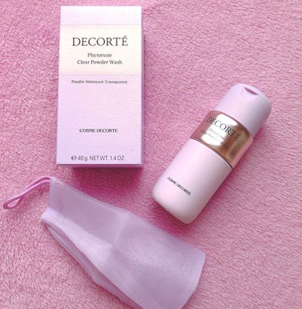 フィトチューン クリア パウダーウォッシュ/DECORTÉ/洗顔パウダーを使ったクチコミ(1枚目)