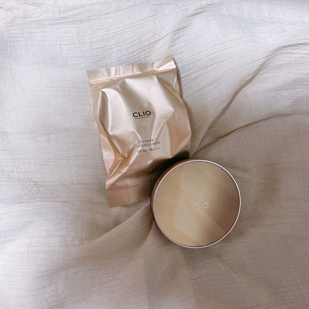 STAY PERFECT COVER CUSHION/CLIO/クッションファンデーションを使ったクチコミ（1枚目）
