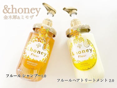 アンドハニー フルール シャンプー1.0 /アンドハニー フルール トリートメント2.0/&honey/シャンプー・コンディショナーを使ったクチコミ（1枚目）