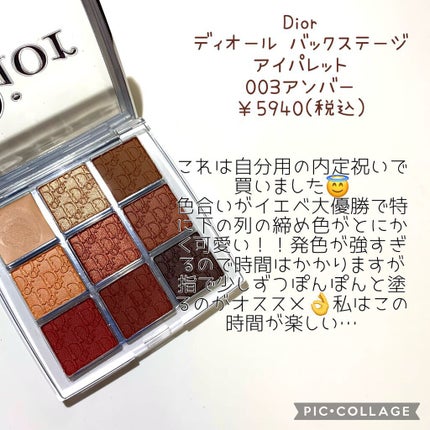 ディオール バックステージ アイ パレット/Dior/アイシャドウパレットを使ったクチコミ(3枚目)