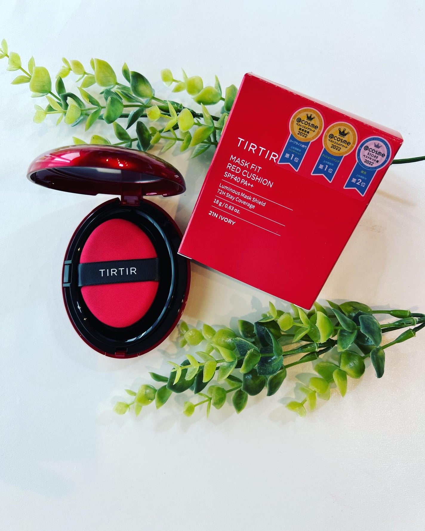 マスク フィット レッド クッション/TIRTIR(ティルティル)/クッションファンデーションを使ったクチコミ(4枚目)