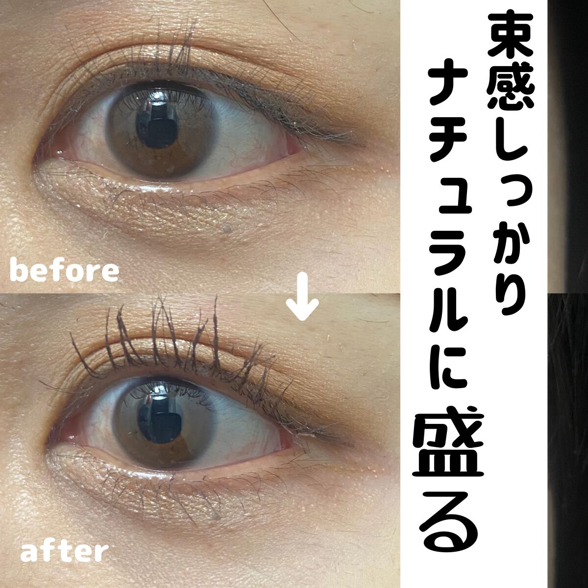 ゴクブトマスカラ/キャンメイク/マスカラを使ったクチコミ(1枚目)