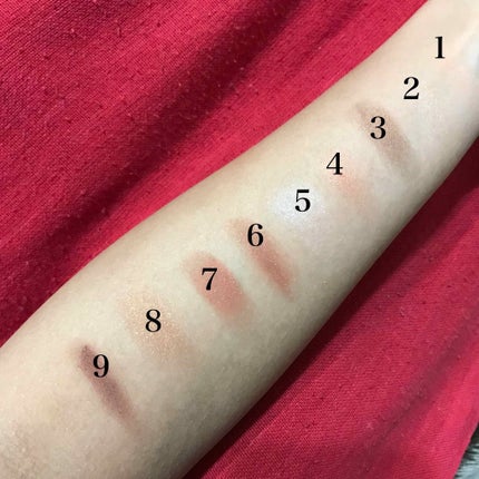 UR GLAM BLOOMING EYE COLOR PALETTE/U R GLAM/アイシャドウパレットを使ったクチコミ(3枚目)