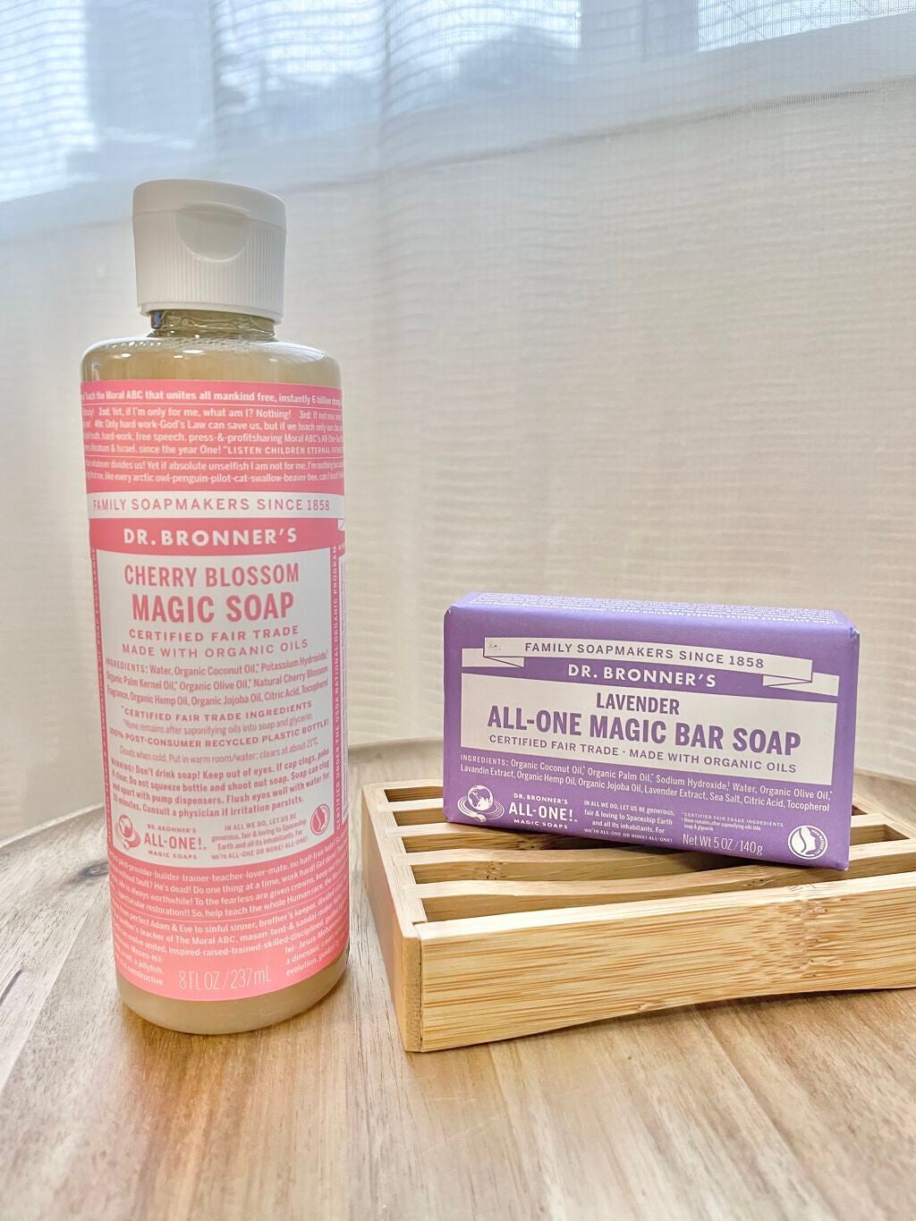 マジックソープ チェリーブロッサム/ドクターブロナー/ボディソープを使ったクチコミ(1枚目)