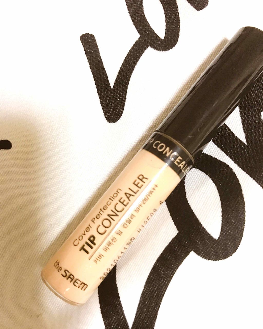 カバーパーフェクション チップコンシーラー/the SAEM/リキッドコンシーラーを使ったクチコミ（1枚目）
