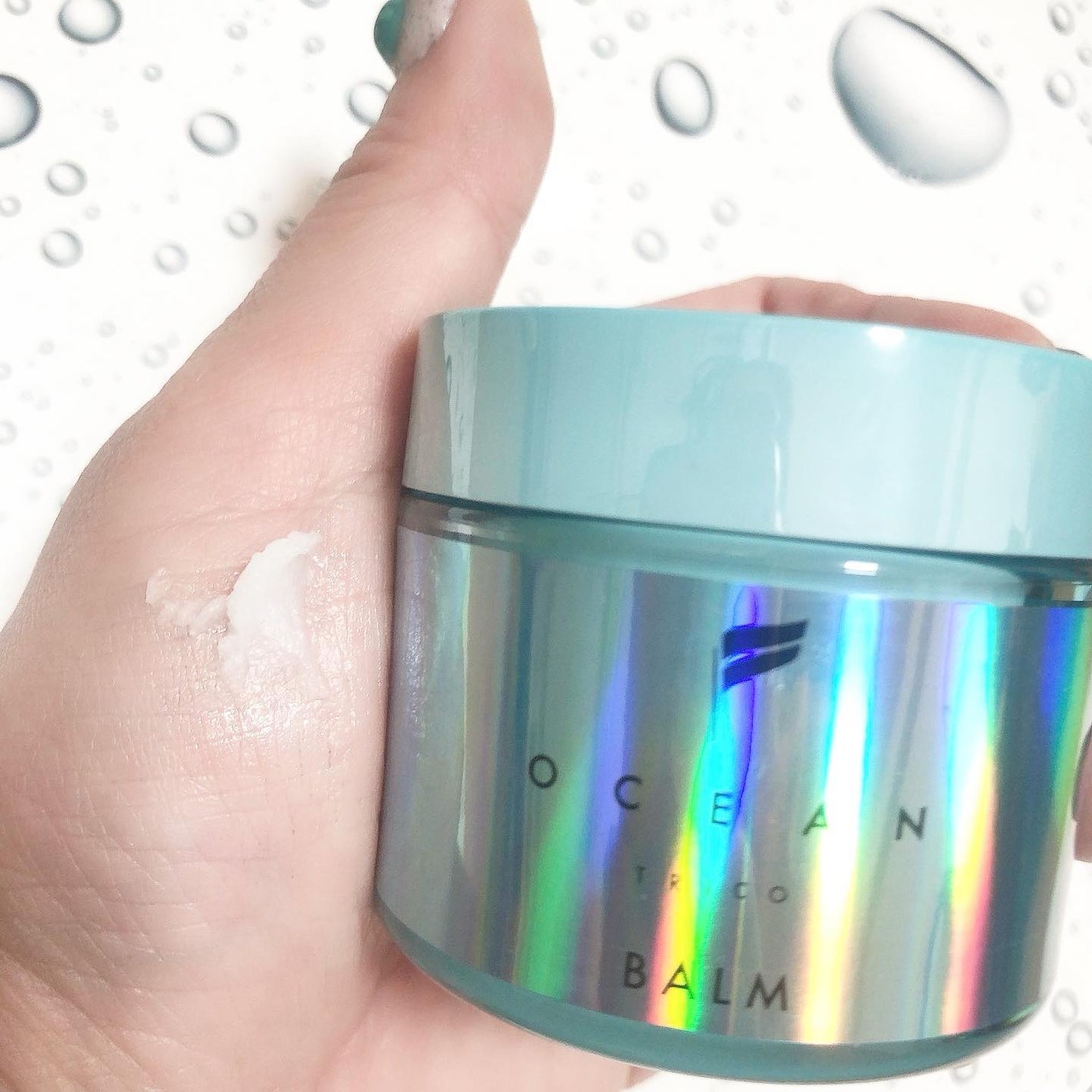 オーシャントリコ ヘアスタイリング バーム ライトブルー/OCEAN TRICO/ヘアバームを使ったクチコミ(3枚目)