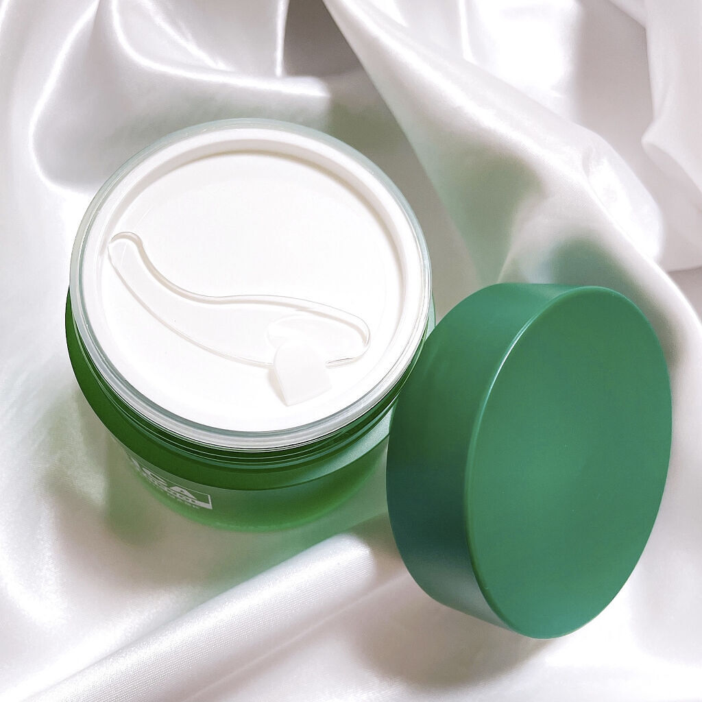 シカパンテノールスリーピングマスク/SNP/フェイスクリームを使ったクチコミ（2枚目）