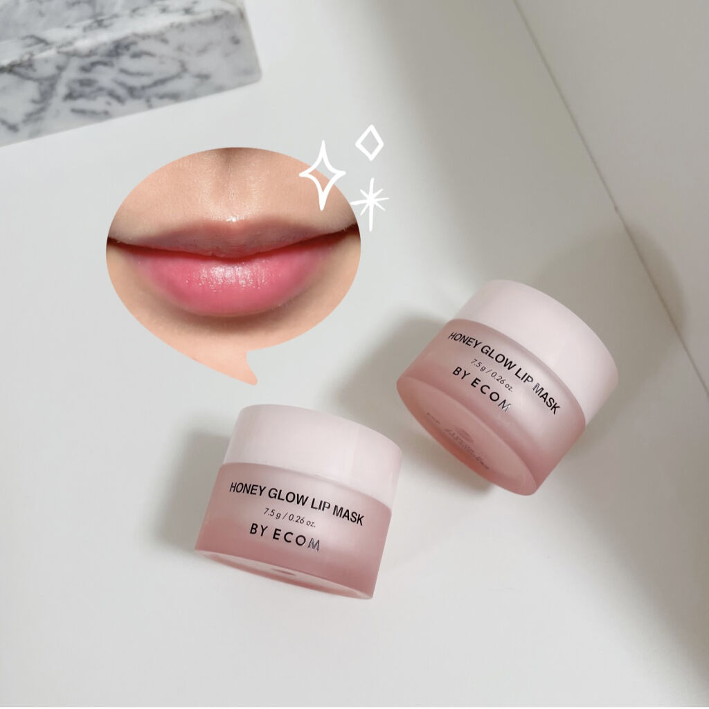 バイエコム ハニーグロウリップマスク/BY ECOM/リップマスクを使ったクチコミ（1枚目）