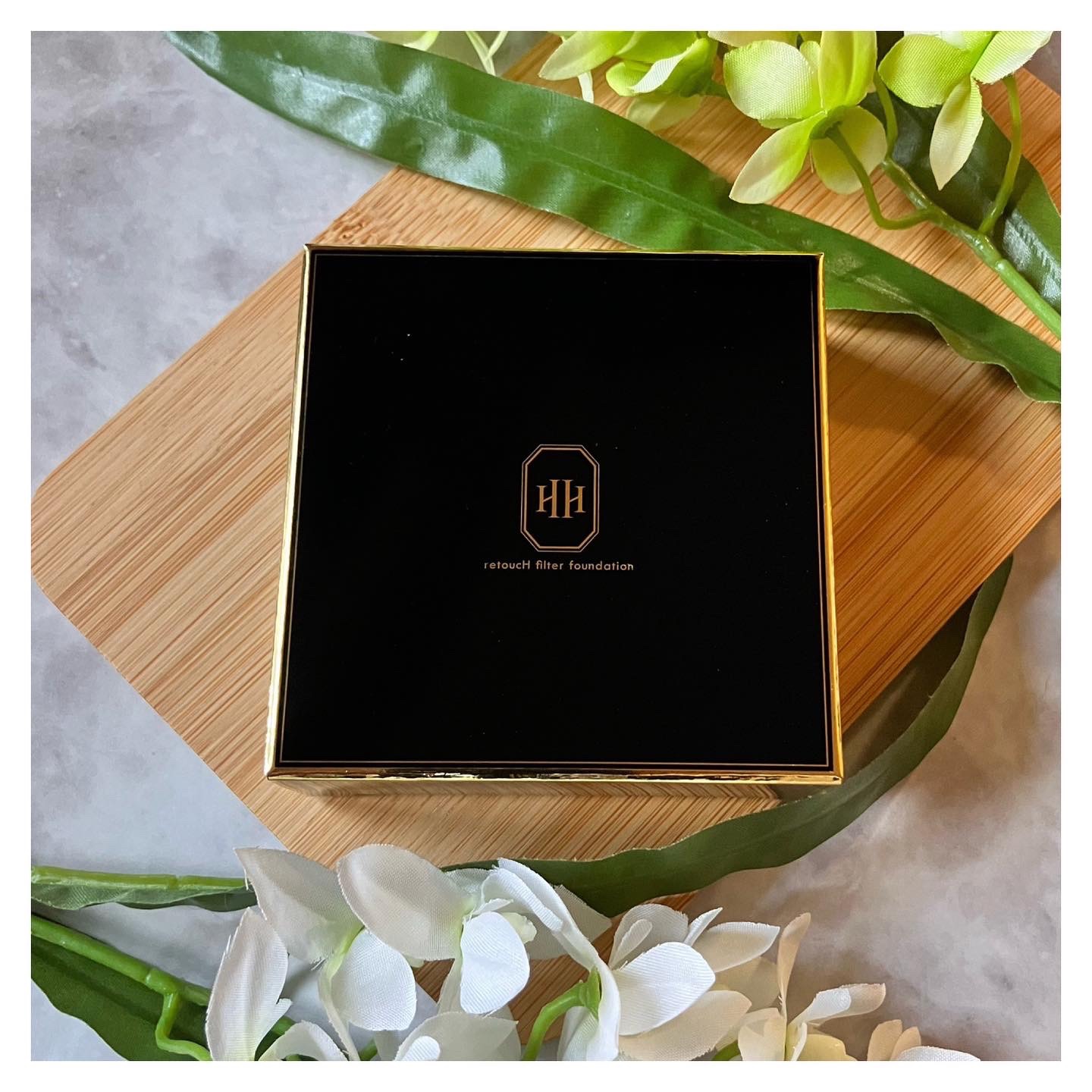 レタッチフィルターファンデーション #ラテ/H×H/クッションファンデーションを使ったクチコミ（2枚目）