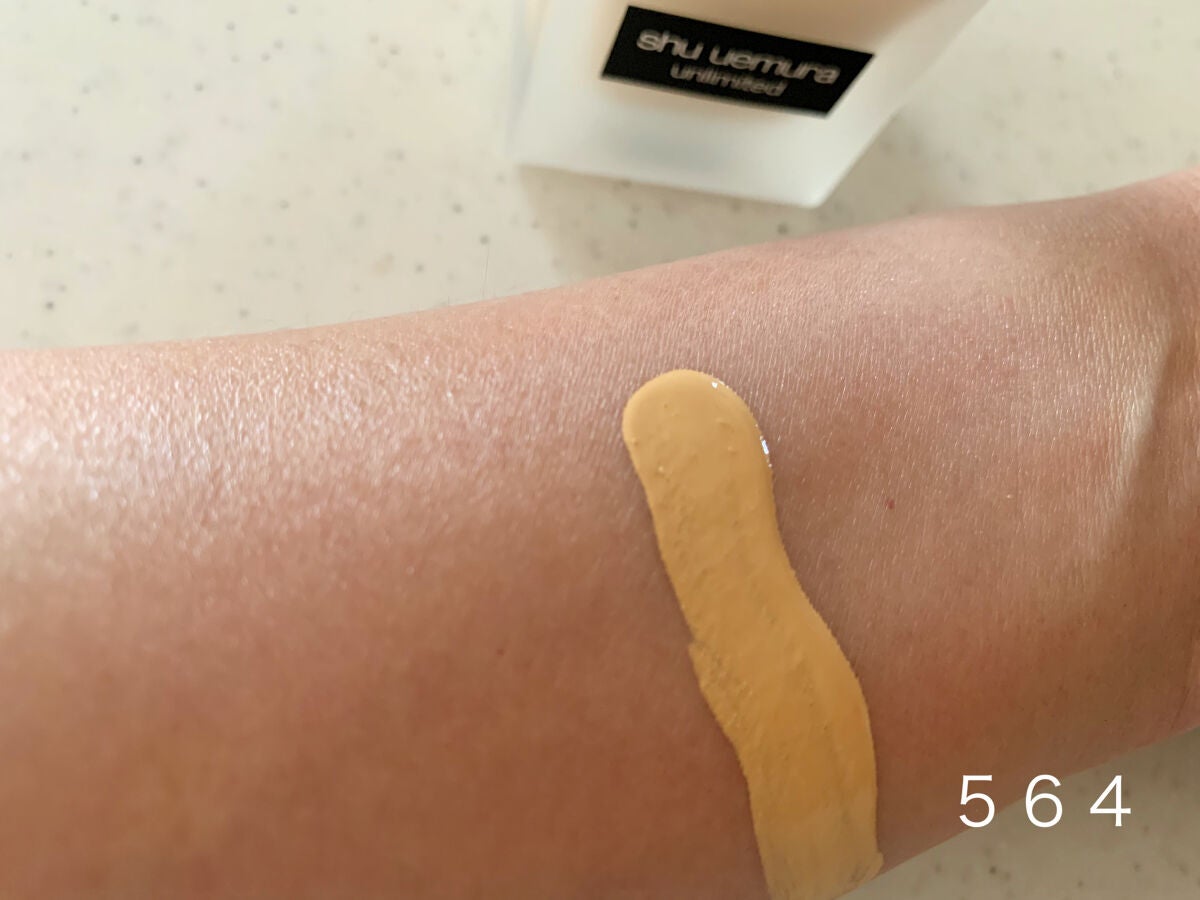 (旧)アンリミテッド ラスティング フルイド/shu uemura/リキッドファンデーションを使ったクチコミ(2枚目)