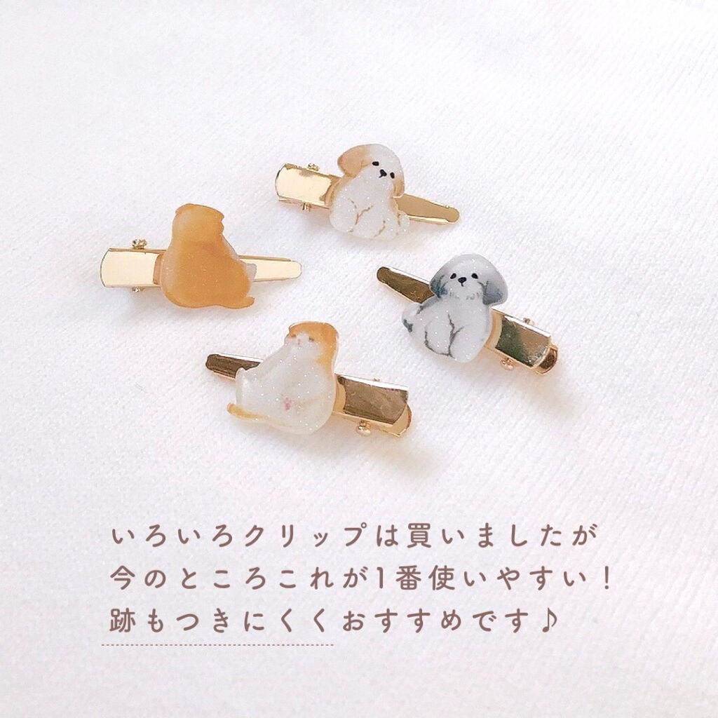 ヘアクリップ/セリア/ヘアアクセサリーを使ったクチコミ(5枚目)