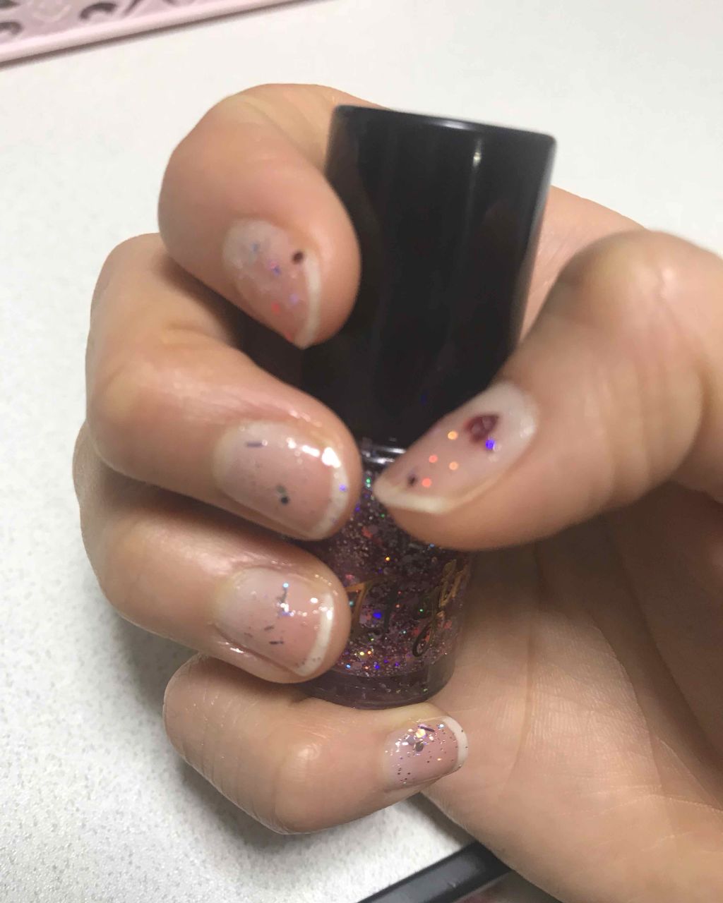 サンリオネイル/DAISO/マニキュアを使ったクチコミ（1枚目）