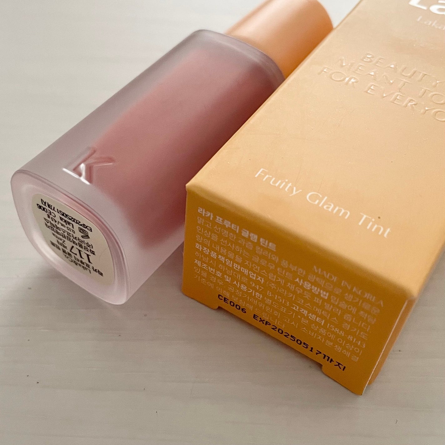 フルーティーグラムティント/Laka/リップティントを使ったクチコミ(3枚目)