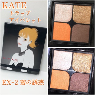 トラップアイパレット EX-2 蜜の誘惑/KATE/アイシャドウパレットを使ったクチコミ（2枚目）