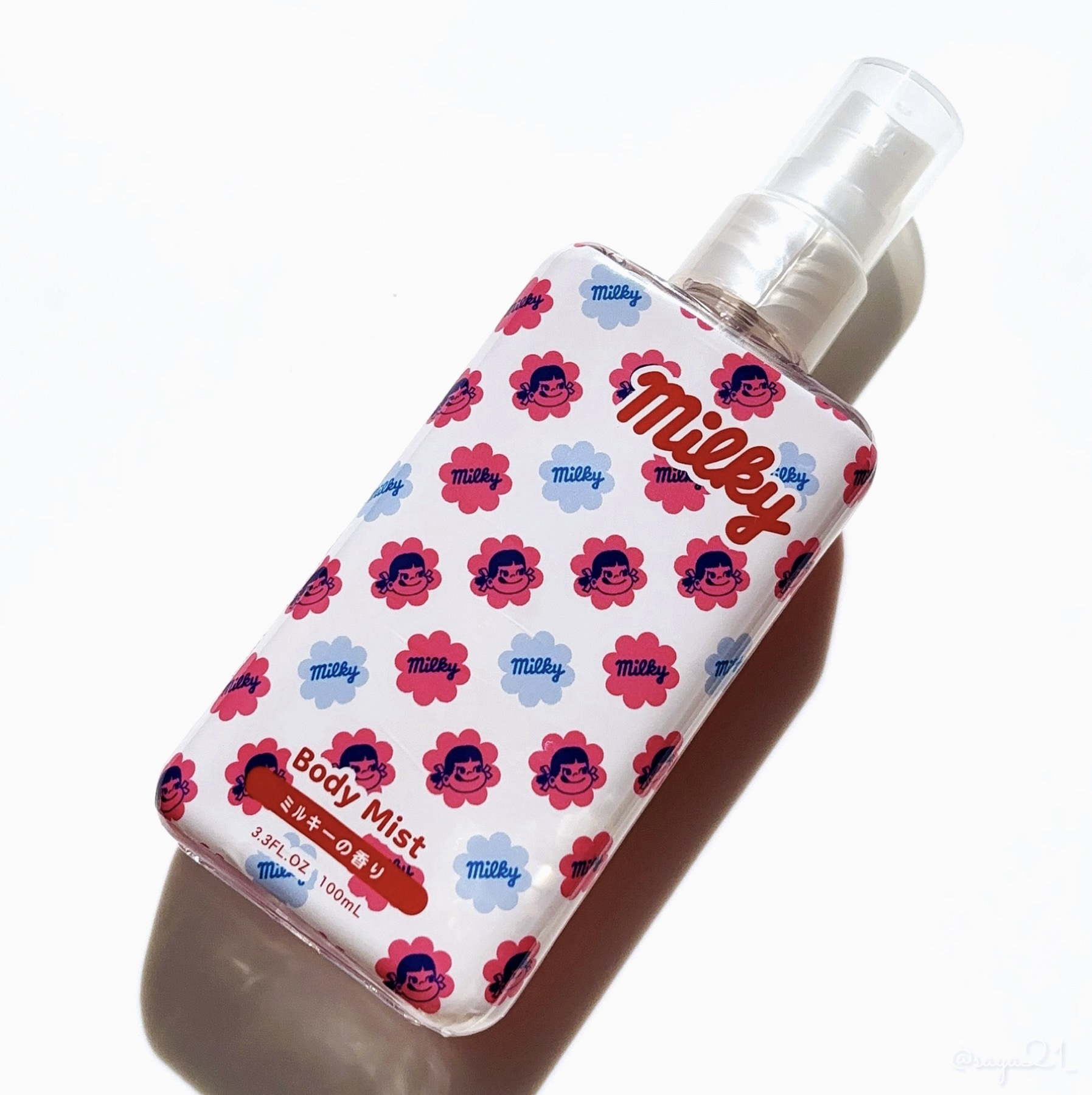 アクアシャボン×ペコちゃん ミルキーの香り ボディミスト/アクアシャボン/香水(その他)を使ったクチコミ（2枚目）