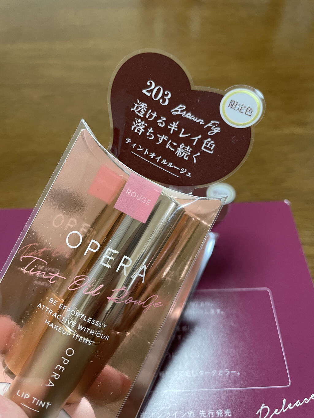 オペラ シアーリップカラー RN/OPERA/リップグロスを使ったクチコミ（2枚目）
