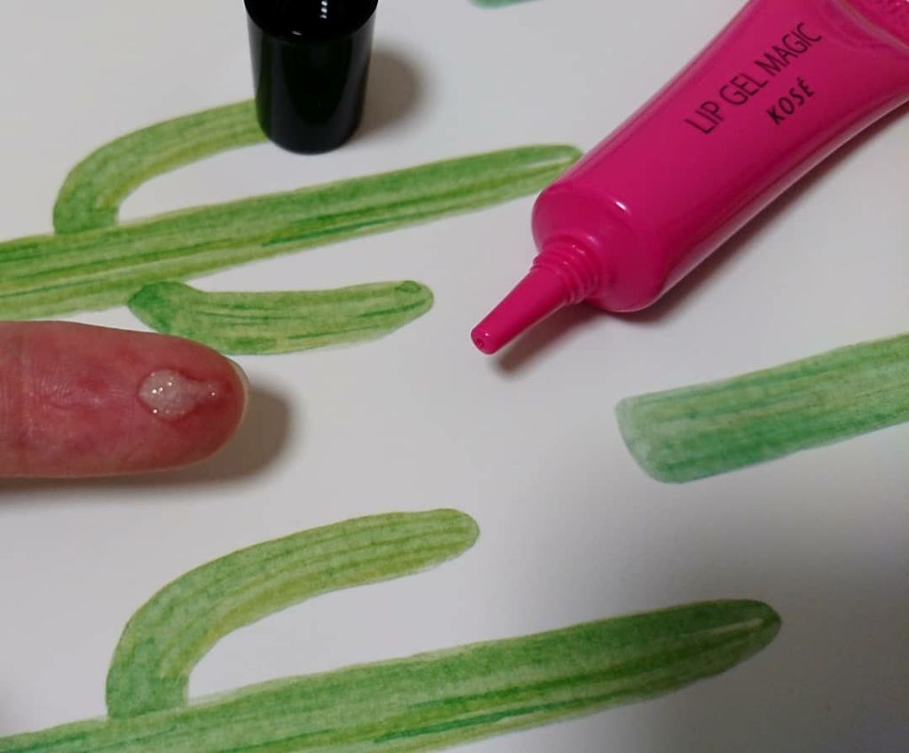 リップ ジェル マジック EX/コーセーコスメニエンス/リップオイルを使ったクチコミ（2枚目）
