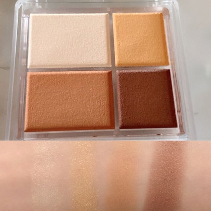 グラデーション アイシャドウ/ちふれ/アイシャドウパレットを使ったクチコミ(3枚目)