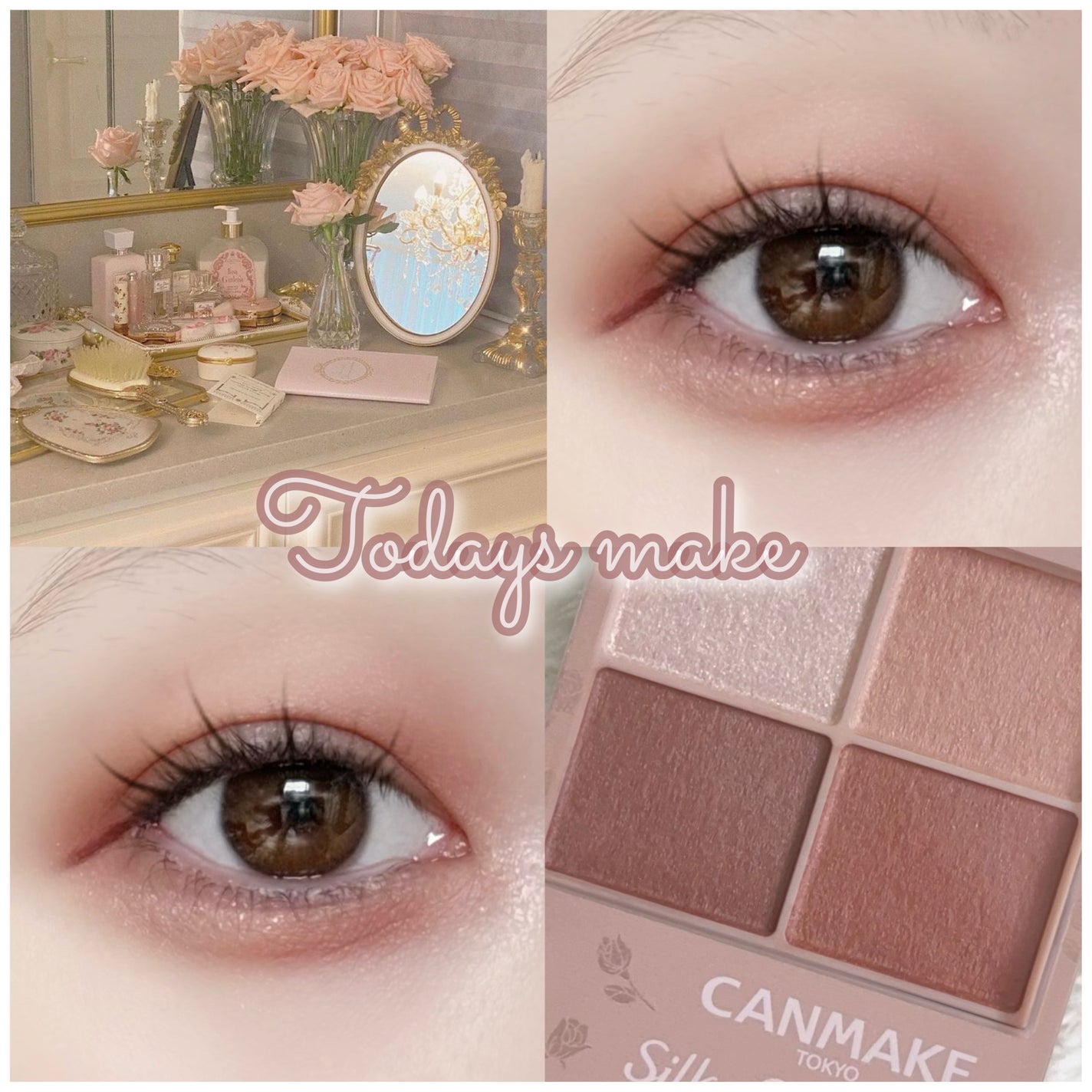 シルキースフレアイズ(マットタイプ)/キャンメイク/アイシャドウパレットを使ったクチコミ(1枚目)