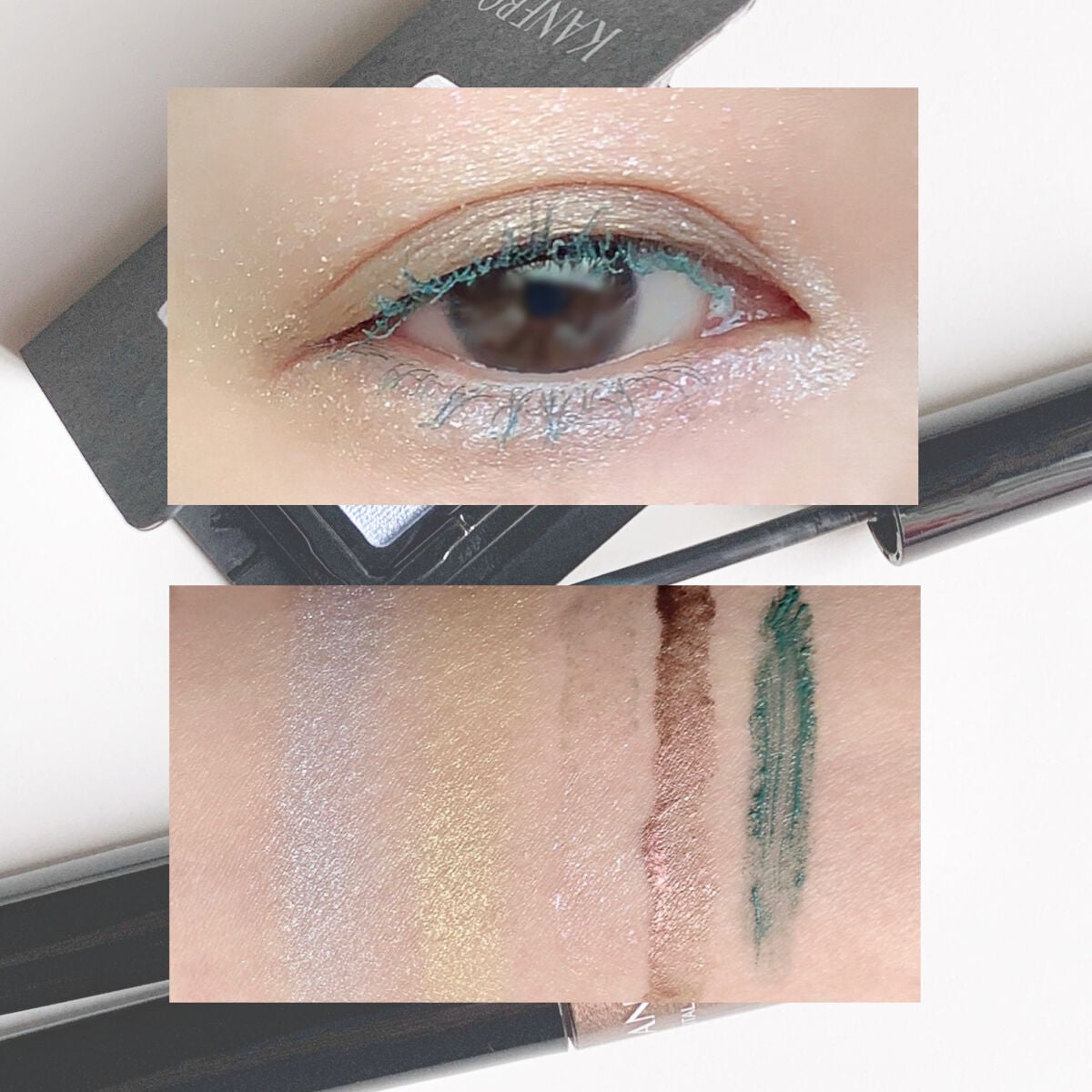 カネボウ アイカラーデュオ/KANEBO/アイシャドウパレットを使ったクチコミ(5枚目)