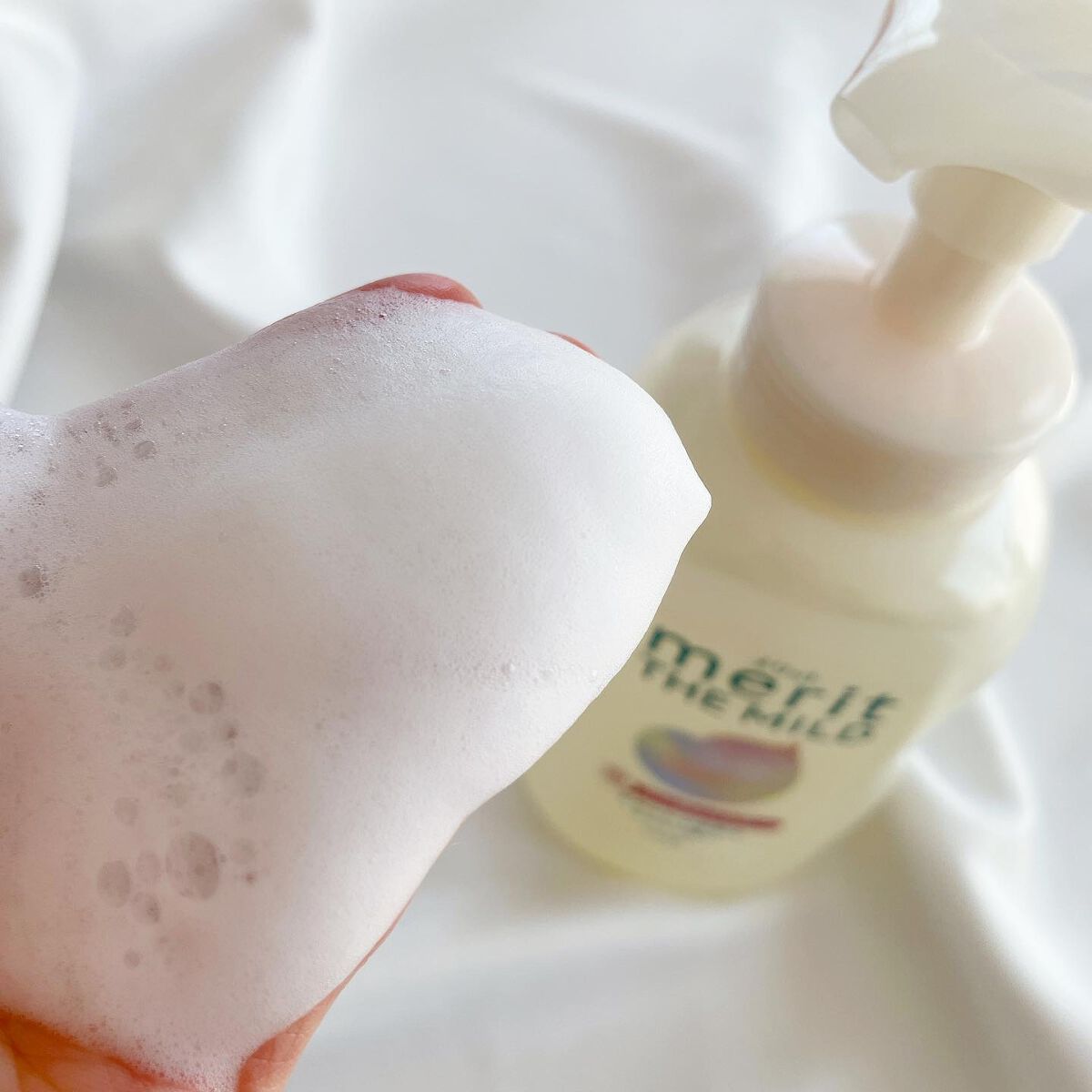 ザマイルド/メリット/市販シャンプーを使ったクチコミ（3枚目）