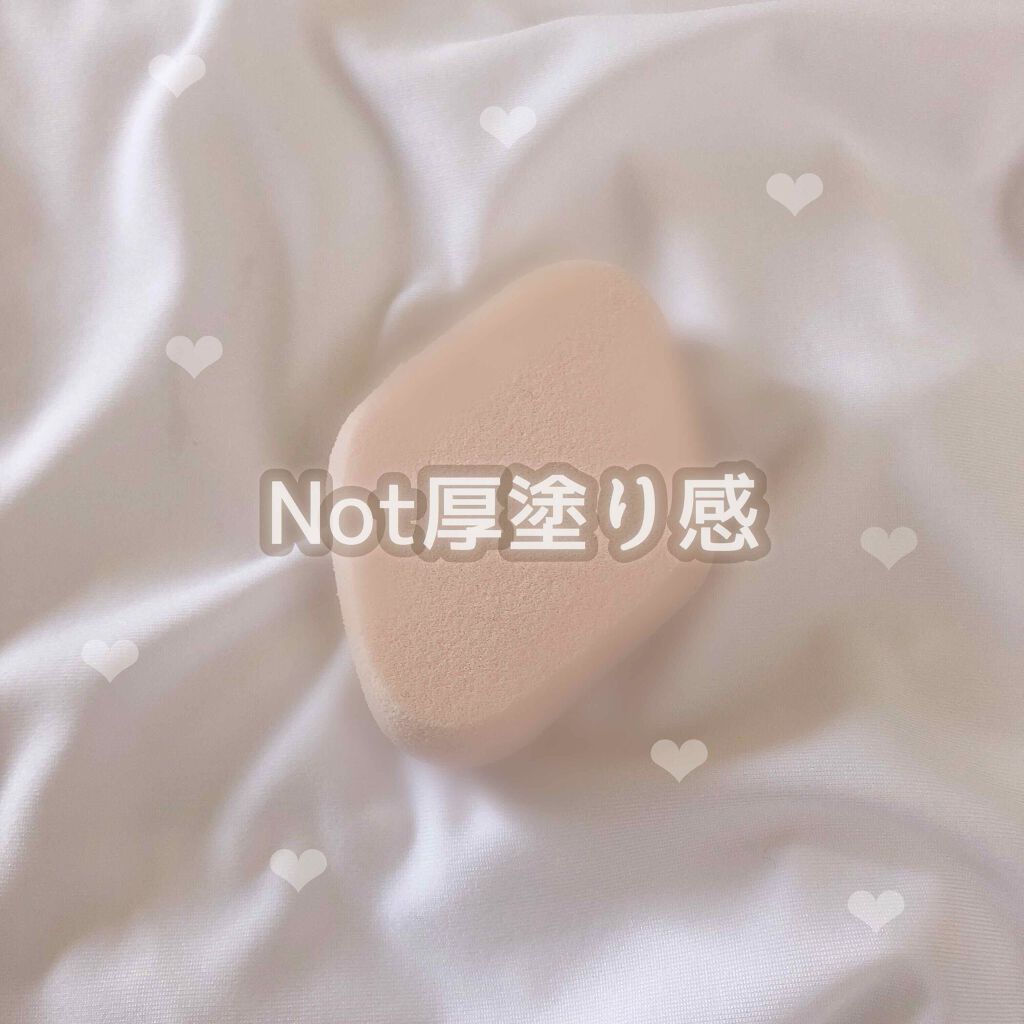 シフォンタッチスポンジN ダイヤ型/ロージーローザ/パフ・スポンジを使ったクチコミ(1枚目)