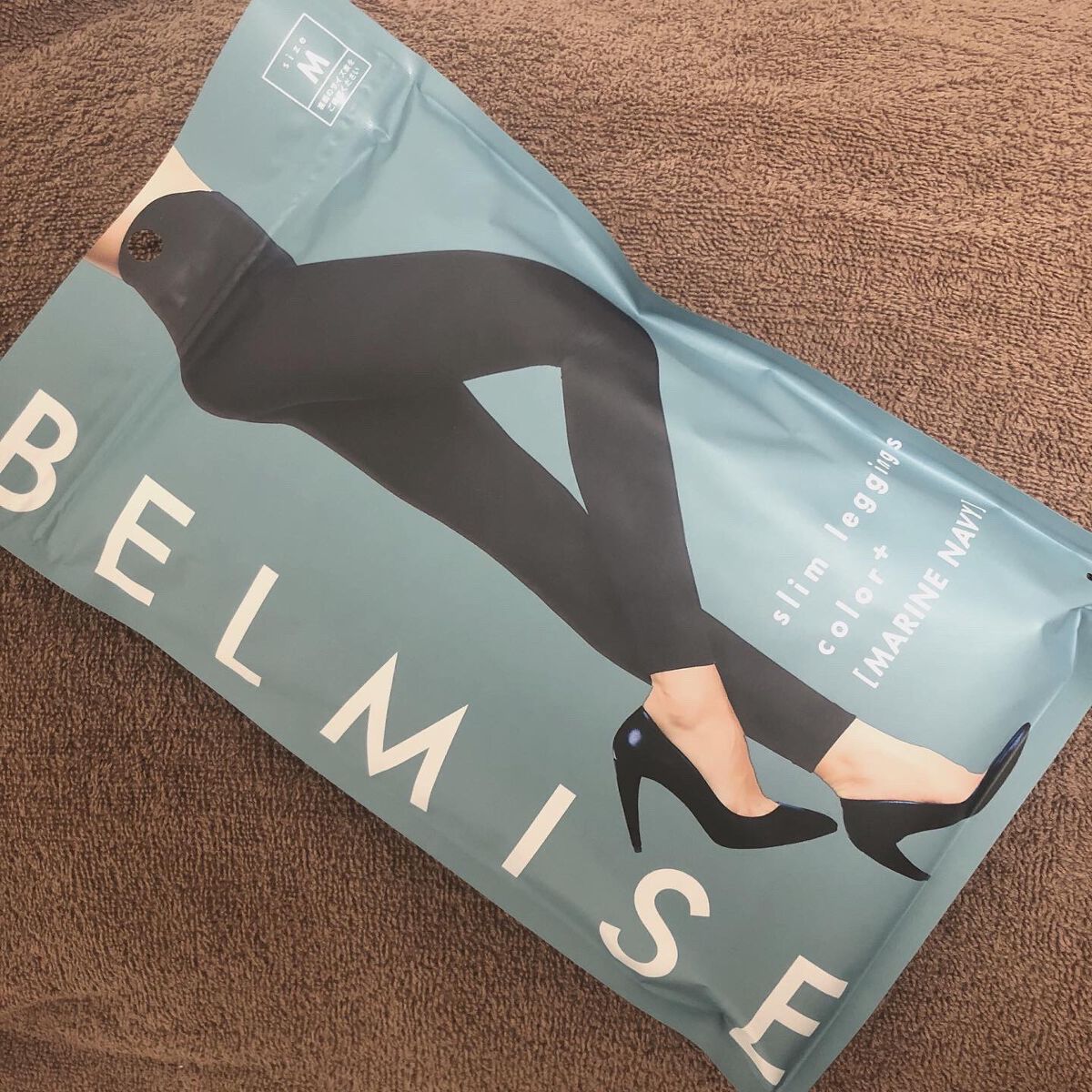 スリムレギンス color+/BELMISE/着圧ソックス・レギンスを使ったクチコミ（1枚目）