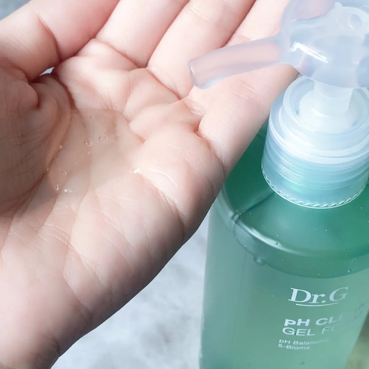 弱酸性クレンジングジェルフォーム/Dr.G/その他洗顔料を使ったクチコミ（2枚目）