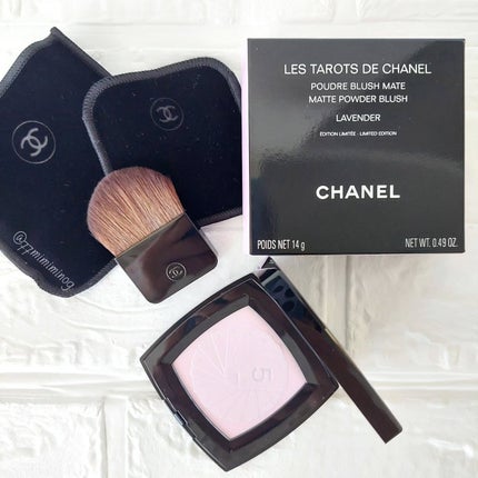 限定パウダーチーク】レ タロット ドゥ シャネル |CHANELの 限定パウダーチーク】レ タロット ドゥ シャネル |CHANELの