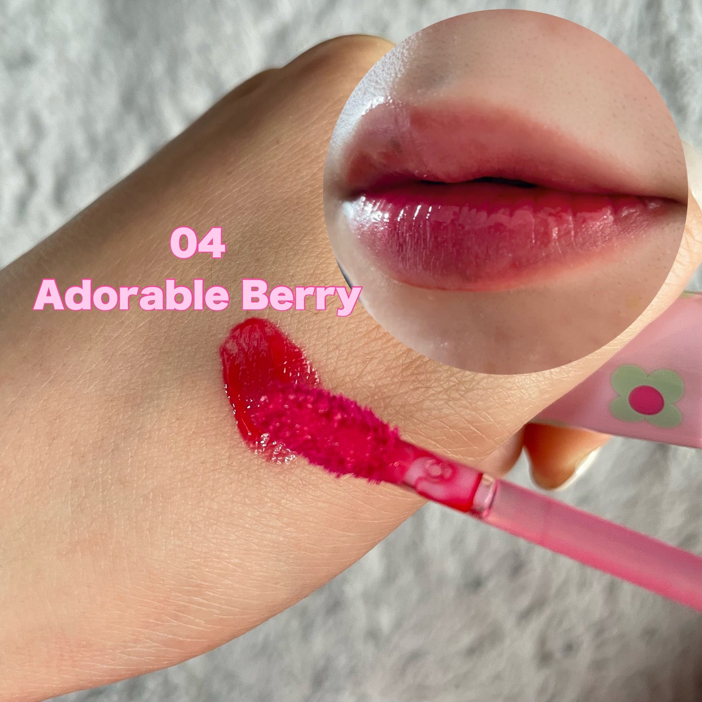 タンフルグラスティント/Colorgram/リップティントを使ったクチコミ(2枚目)