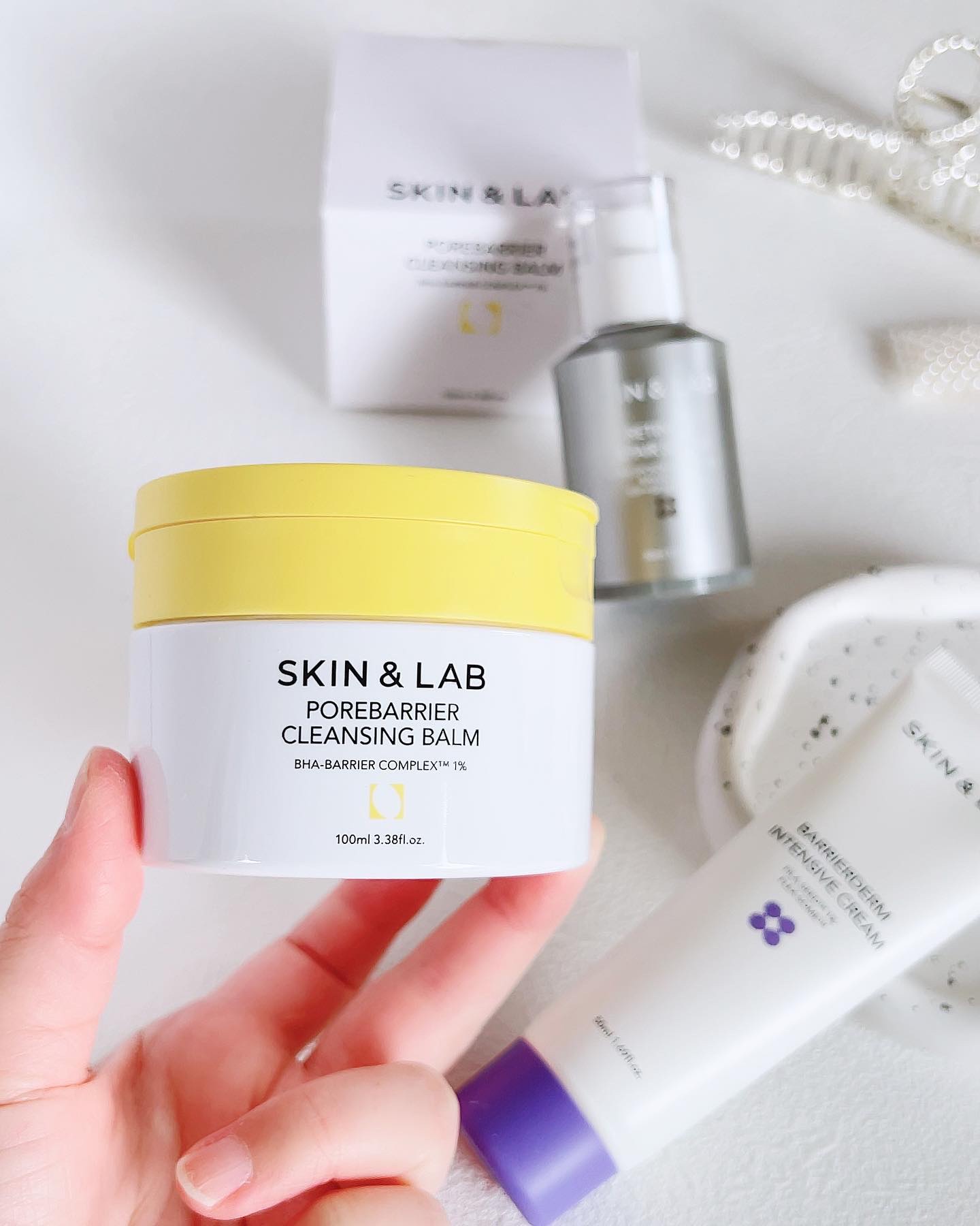 バリアダームモイストクリーム/SKIN&LAB/フェイスクリームを使ったクチコミ（2枚目）