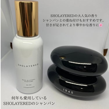 SHOLAYERED 1945 オードトワレ BLACKのクチコミ「SHOLAYERED 1945 オードトワレ BLACK レビュー🌸

4月より、ショーレイヤ.....」（3枚目）