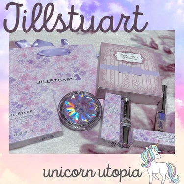 ジルスチュアート ブルーム ミックスブラッシュ コンパクト 25 bluebird chirping<ユニコーンユートピア>(限定色)/JILL STUART/パウダーチークを使ったクチコミ（1枚目）