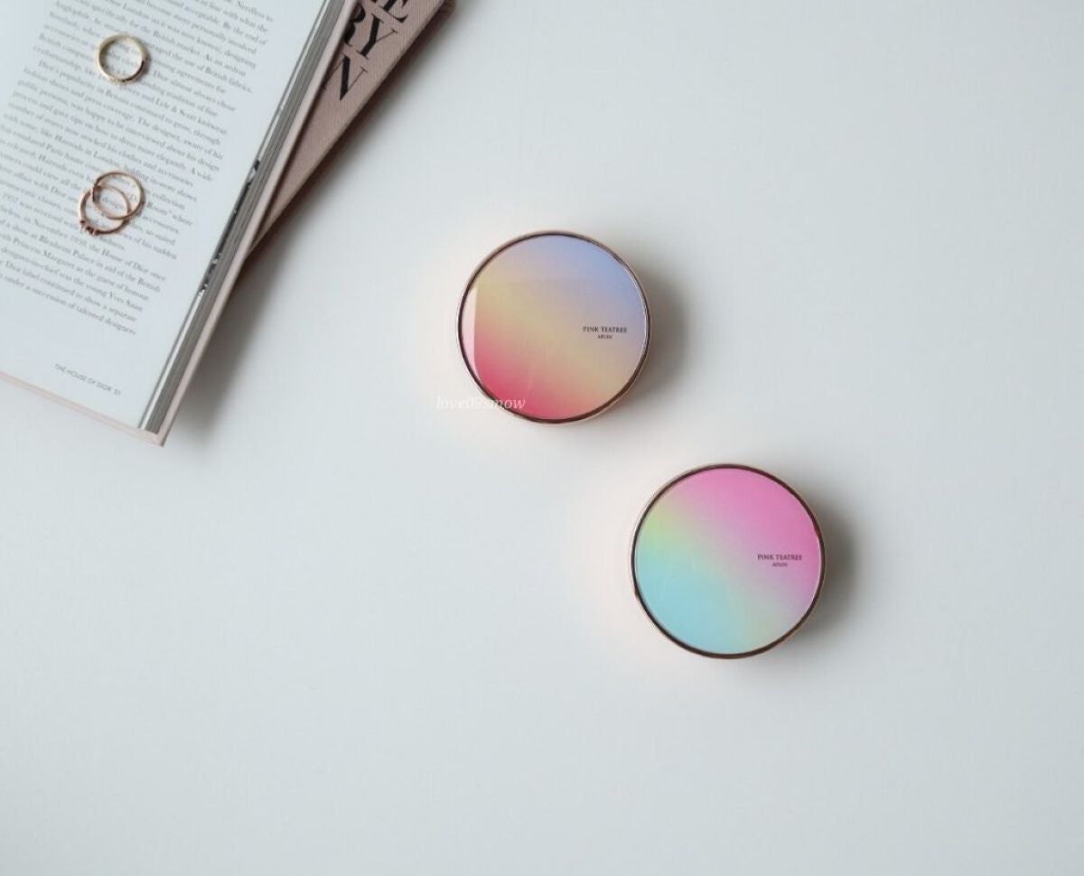 ピンクティーツリーカバークッション/APLIN/クッションファンデーションを使ったクチコミ(1枚目)