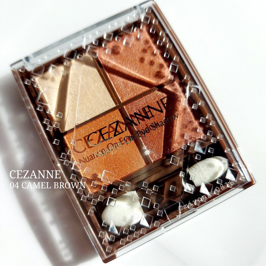 ニュアンスオンアイシャドウ/CEZANNE/アイシャドウパレットを使ったクチコミ(10枚目)