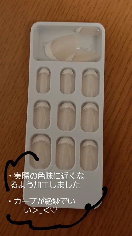 DAISO×KANSAI COLLECTION ネイルパーツシール/DAISO/ネイルシールを使ったクチコミ(2枚目)