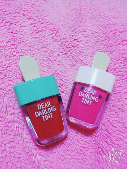 ディアダーリン ウォータージェルティント (アイスティント)/ETUDE/口紅を使ったクチコミ(1枚目)