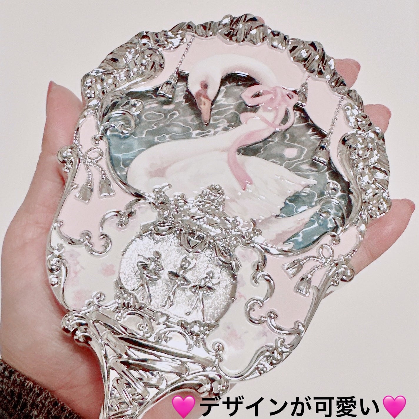【たましゅんふみママ】フラワーノーズ スワンバレエ ハンドミラーなど9点 たましゅんふみママ】フラワーノーズ スワンバレエ ハンドミラー