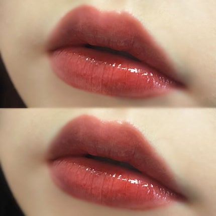ルージュ ピュールクチュール ヴェルニ ウォーターグロウ/YVES SAINT LAURENT BEAUTE/口紅を使ったクチコミ(7枚目)