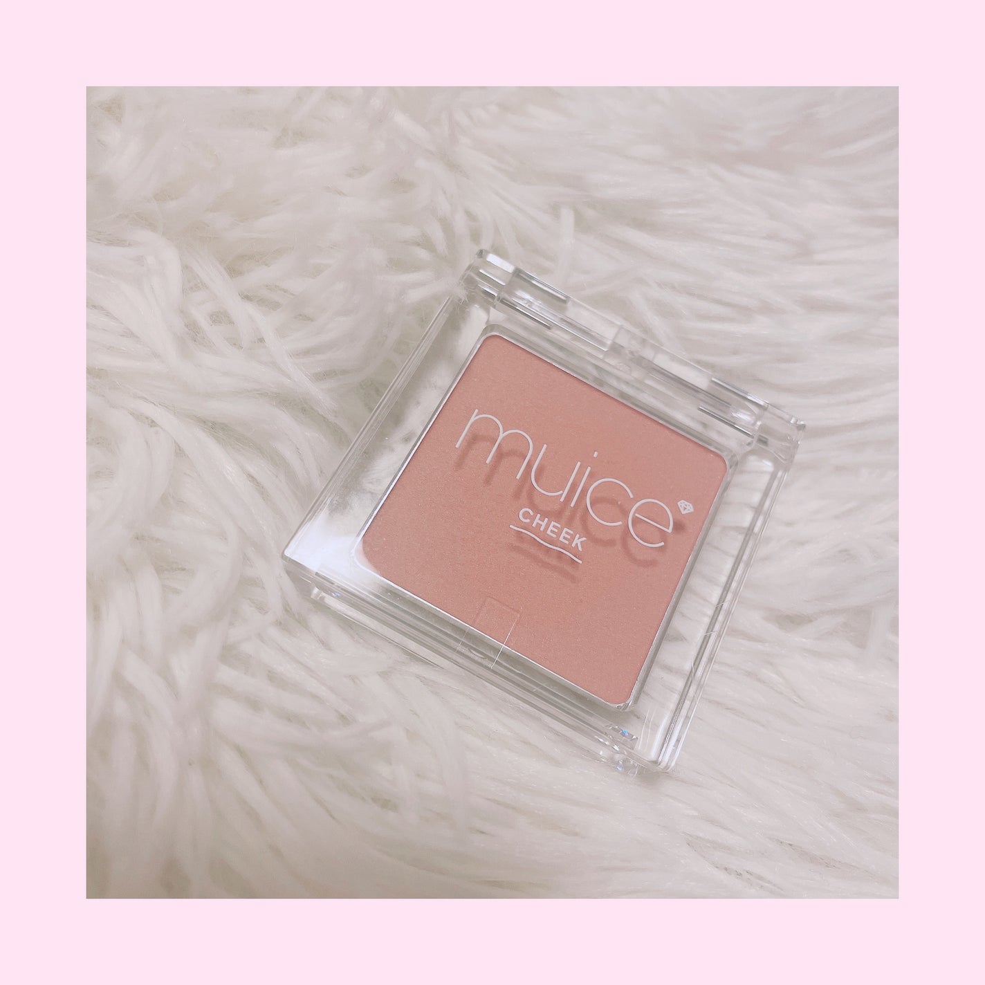 ぽわんチーク/muice/パウダーチークを使ったクチコミ(1枚目)