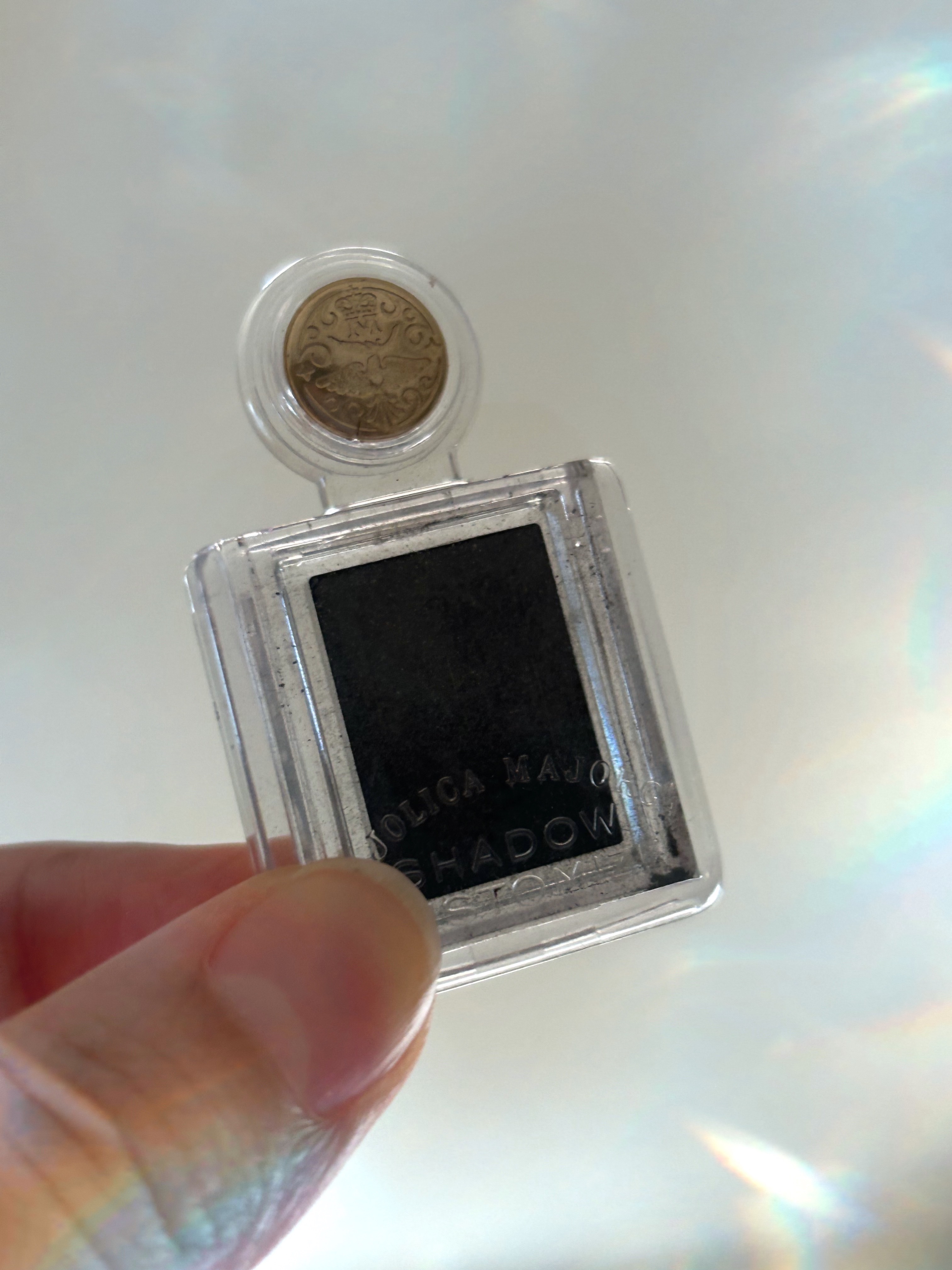 シャドーカスタマイズ BK922 黒蜥蜴/MAJOLICA MAJORCA/単色アイシャドウを使ったクチコミ（1枚目）